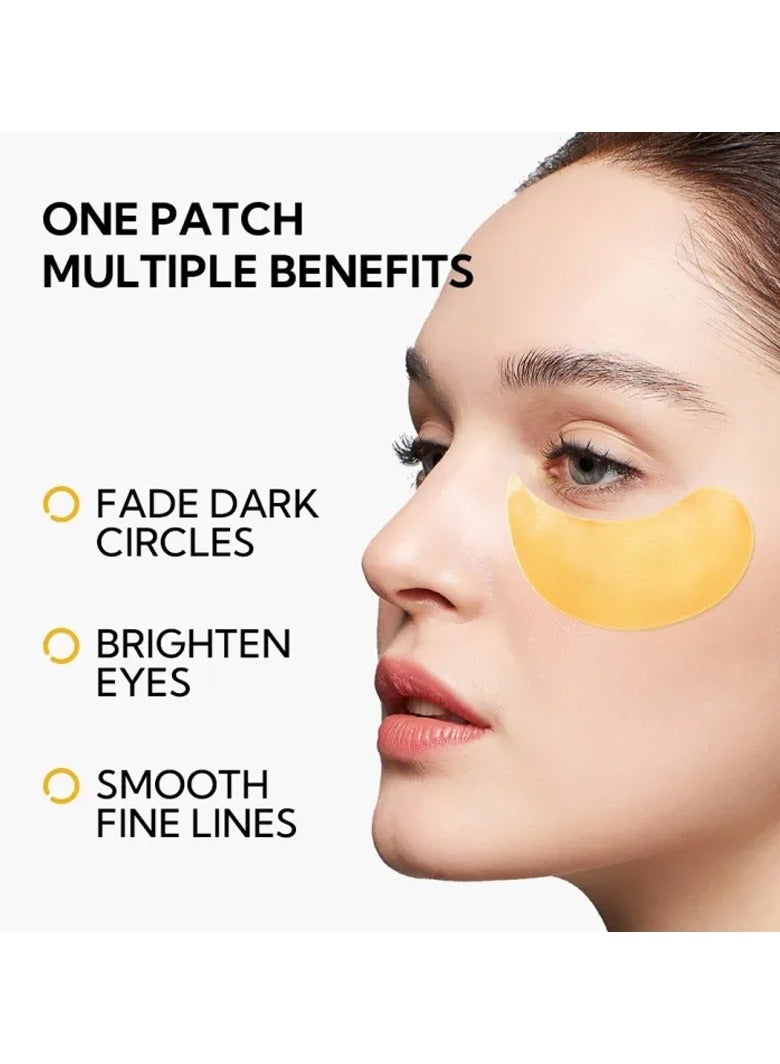 LANBENA Lanbena 24K Gold Hydra-Gel Eye Patches 60Pcs/30Pairs  - Image 4
