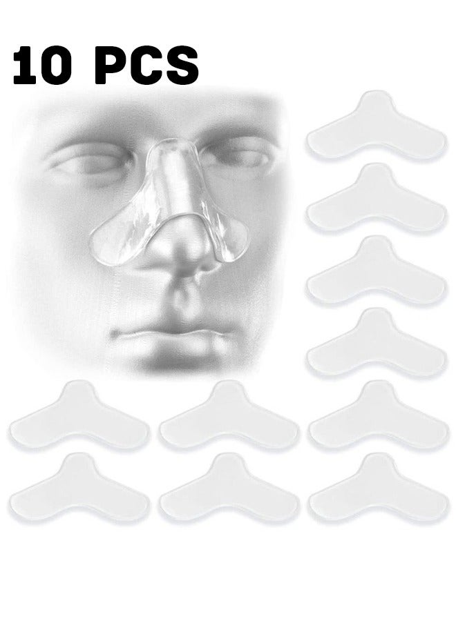 Nasal Pads for CPAP Mask - CPAP Nose Pads - CPAP Supplies for CPAP Machine - Sleep Apnea Mask Comfort Pad - Custom Design  Can Be Trimmed to Size - CPAP Cushions for Most Masks(10 Pack) - Image 1
