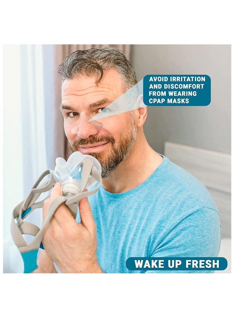 Nasal Pads for CPAP Mask - CPAP Nose Pads - CPAP Supplies for CPAP Machine - Sleep Apnea Mask Comfort Pad - Custom Design  Can Be Trimmed to Size - CPAP Cushions for Most Masks(10 Pack) - Image 3