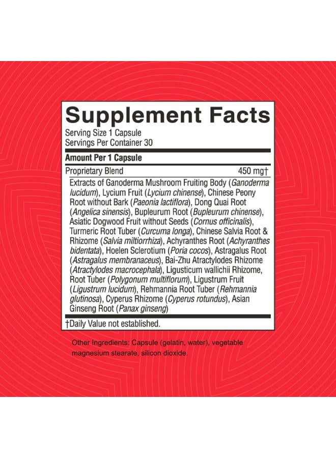 Nature's Sunshine Blood Stimulator TCM Concentrate, 30 Capsules | Contains 18 Chinese Herbs That Support Blood, Liver, Glands, and Circulation - Image 3