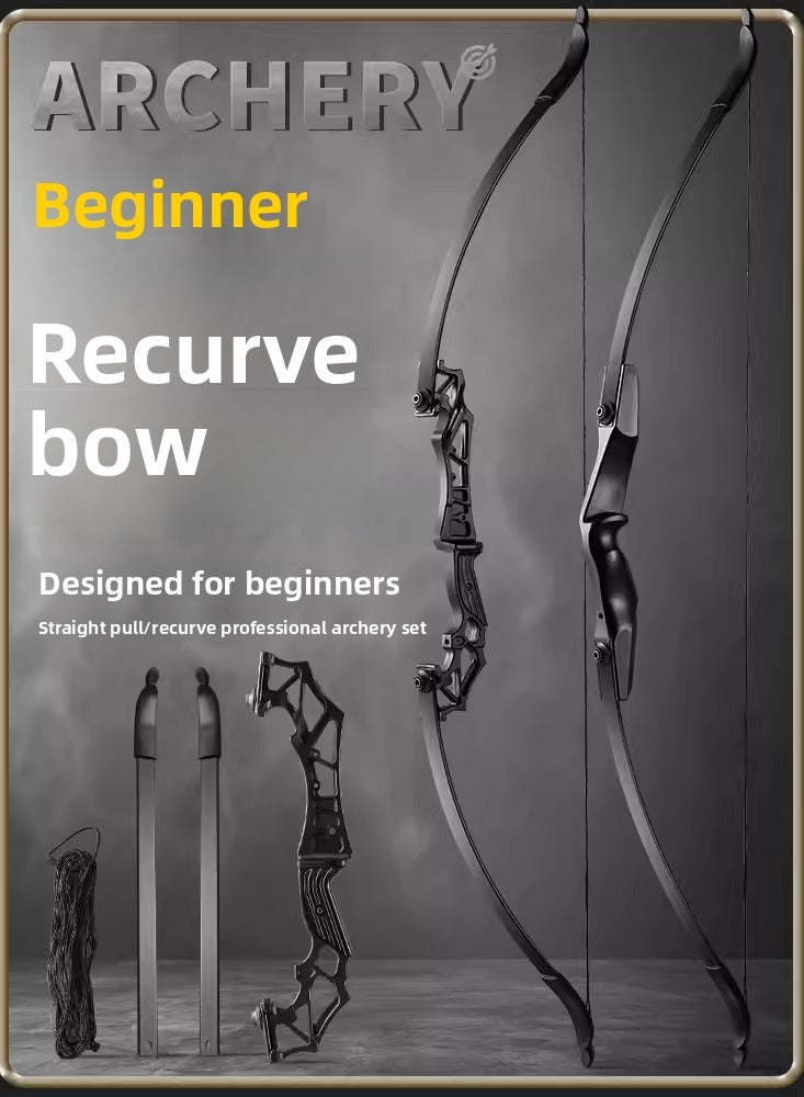 Gasin Premium 40lb Recurve Bow Set for Adults with Complete Accessories & Free Pack of Arrow Fletchings - Image 4