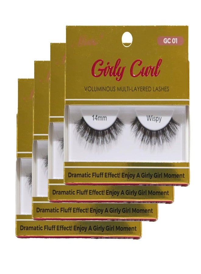 Miss Lashes [4paris] Miss Lashes Girly Curl Voluminous Multi-Layered,14mm Wispy Style, GC01 - Image 1