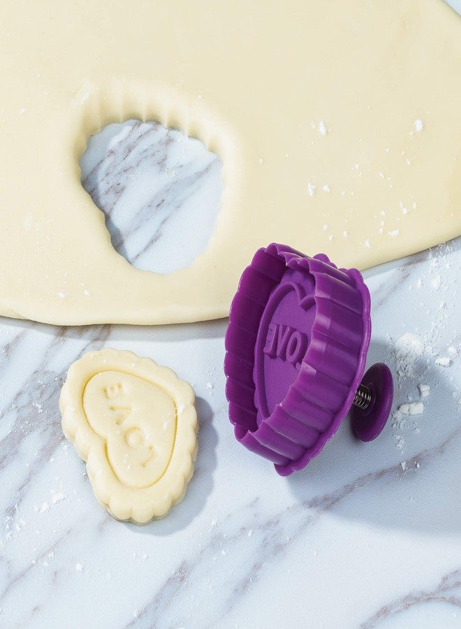 Fox Run Lovers Pie Cutter Set, Set of 4, Multicolor - Image 4