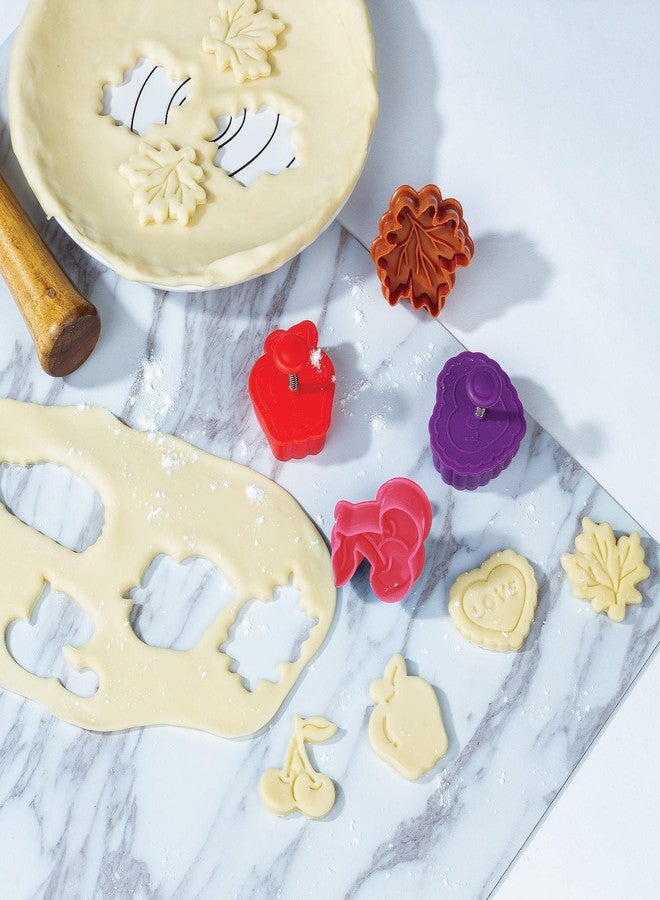 Fox Run Lovers Pie Cutter Set, Set of 4, Multicolor - Image 2