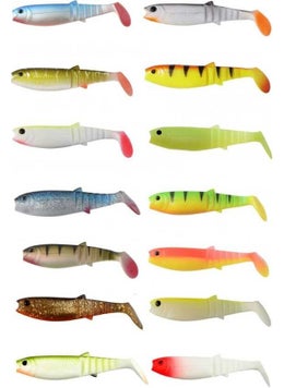 Lb Cannibal 8 cm 5 gr Bulk Box Fake Fish Blue Pearl