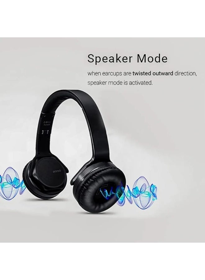 سودو سماعات رأس لاسلكية بلوتوث SODO MH3 - سماعة رأس ومكبر صوت 2 في 1 مع وظيفة NFC - Image 5