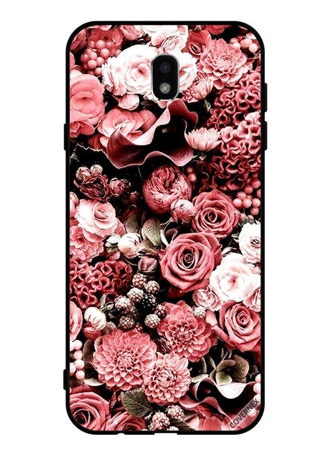 Protective Case Cover For Samsung Galaxy J7 Pro Peach Roses 2