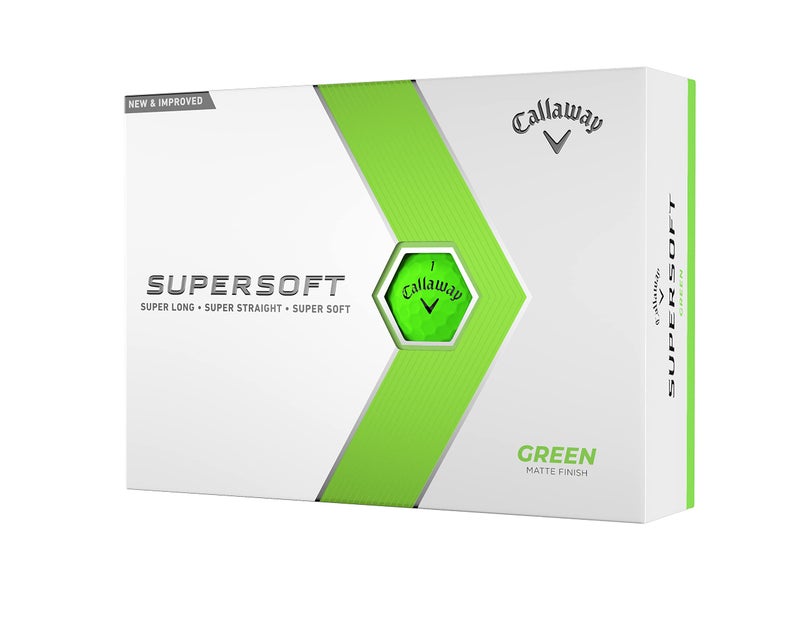 Callaway Golf Supersoft Golf Balls (2023, Green) - Image 1