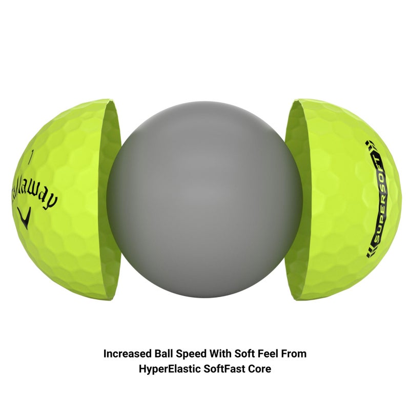 Callaway Golf Supersoft Golf Balls (2023, Green) - Image 3