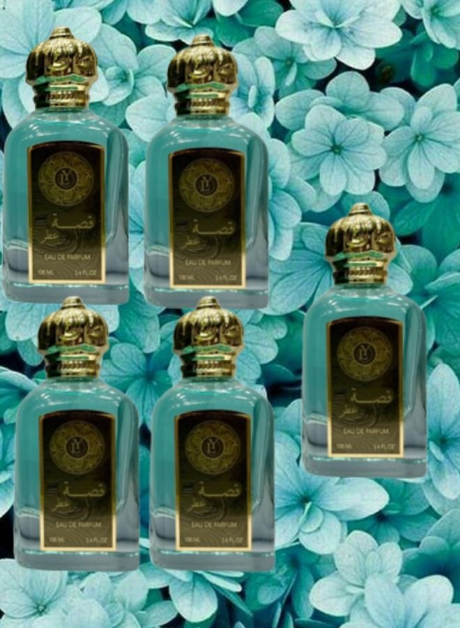 LY 5 Pieces Qissah Valley Parfum EDP 100ML - Image 1
