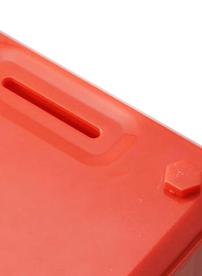 أوريتي صندوق توفير المال الإلكتروني مع كلمات مرور محمية تصميم مفصل فريدة 20.5x15x14.5cm - Image 5