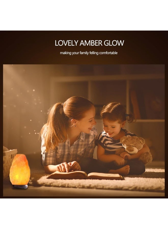 KENWIU E14 LED Bulb, Candle Bulbs 0.5W, Chandelier Bulbs C7 Night Light Bulb Small Edison Screw Vintage Amber Glass Filament Bulb E14 Salt Lamp Bulb 2200K, 5W Equivalent Non-Dimmable (5Pcs Warm White) - Image 3