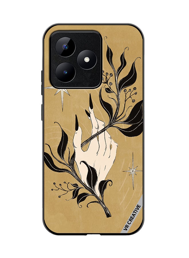 VR CREATIVE Protective Case Cover For Realme C53 Witch Hand Design Multicolour - Image 1