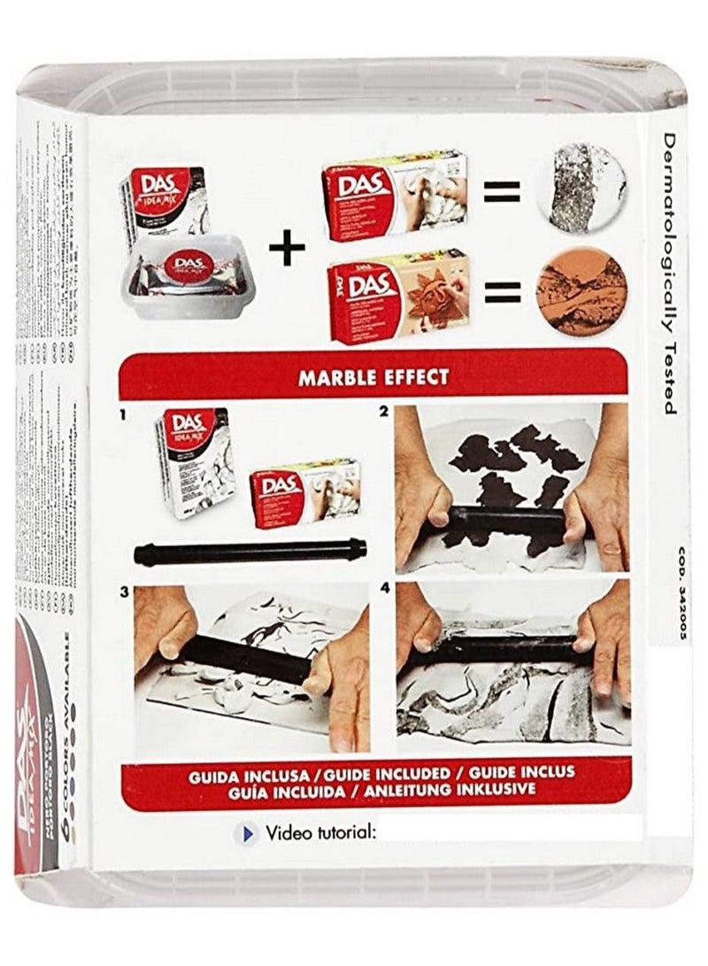 دي اي اس آيدياز ميكس طين تشكيلي 100 جرام أسود - Image 4