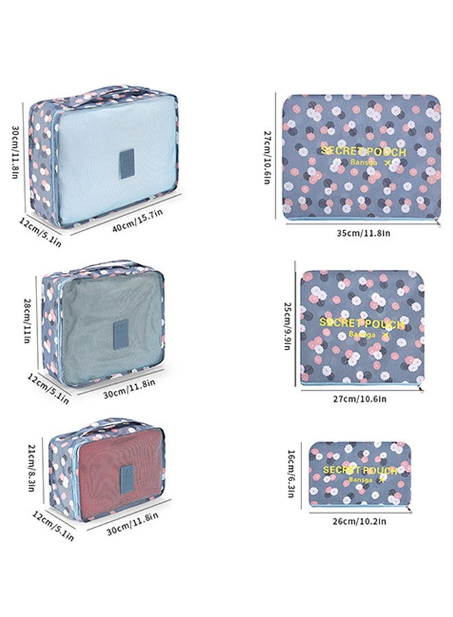 6-Piece Travel Packing Pouch Set - Image 4
