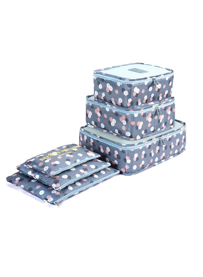 6-Piece Travel Packing Pouch Set - Image 1