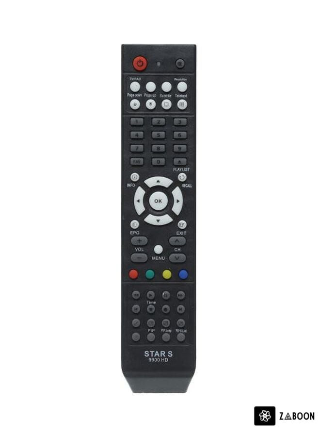 Zaboon Remote Control For Starsat 9900 HD Receiver Black