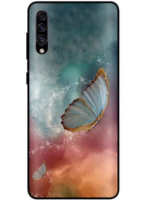 Protective Case Cover For Samsung Galaxy A50 Smart Series Printed Protective Case Cover for Samsung A50 Butterfly