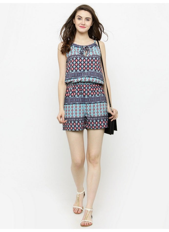 Sera - SERA Women's Jumpsuit (LA2353_Blue_Medium_Skyblue_M) - Image 1
