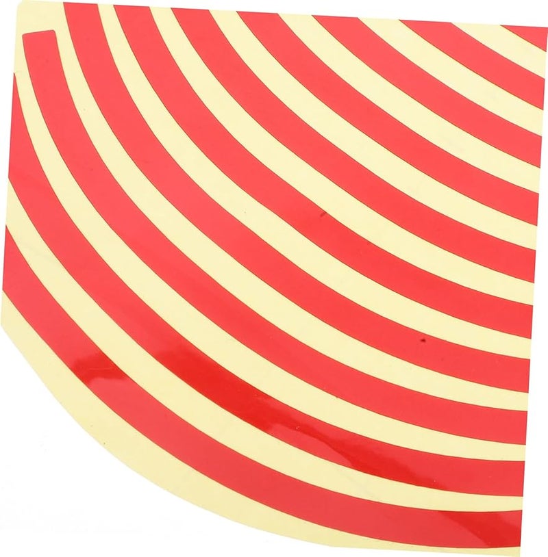 60 Pcs Reflective Pressure Gauge Limit Decals Adhesive Stickers 10 5X0 5CM Green Yellow - Image 4