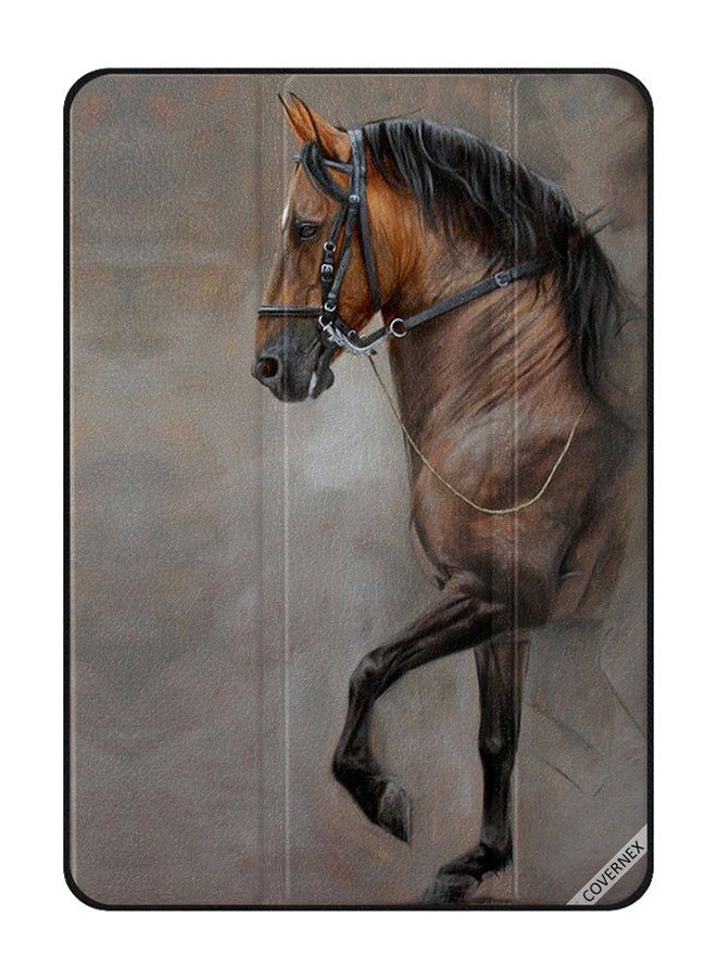 Covernex غطاء واقي قابل للطي لجهاز سامسونج جالاكسي تاب S8 بتصميم حصان عتيق - Image 1