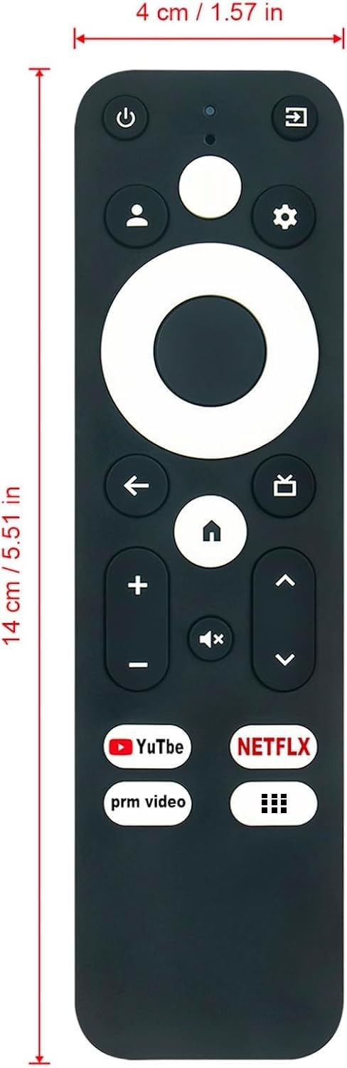 TIZOQ Remote Control Compatible for Thomson, Blaupunkt & Acer TV | Remote Control (Non Voice Supported) - Please Match The Image with Your Old Remote Before Placing The Order (TYP 4) - Image 4