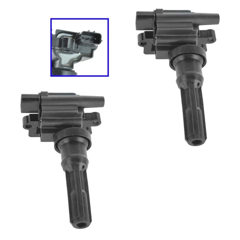 TRQ Ignition Coil Set Compatible with 20042005 Mitsubishi Lancer