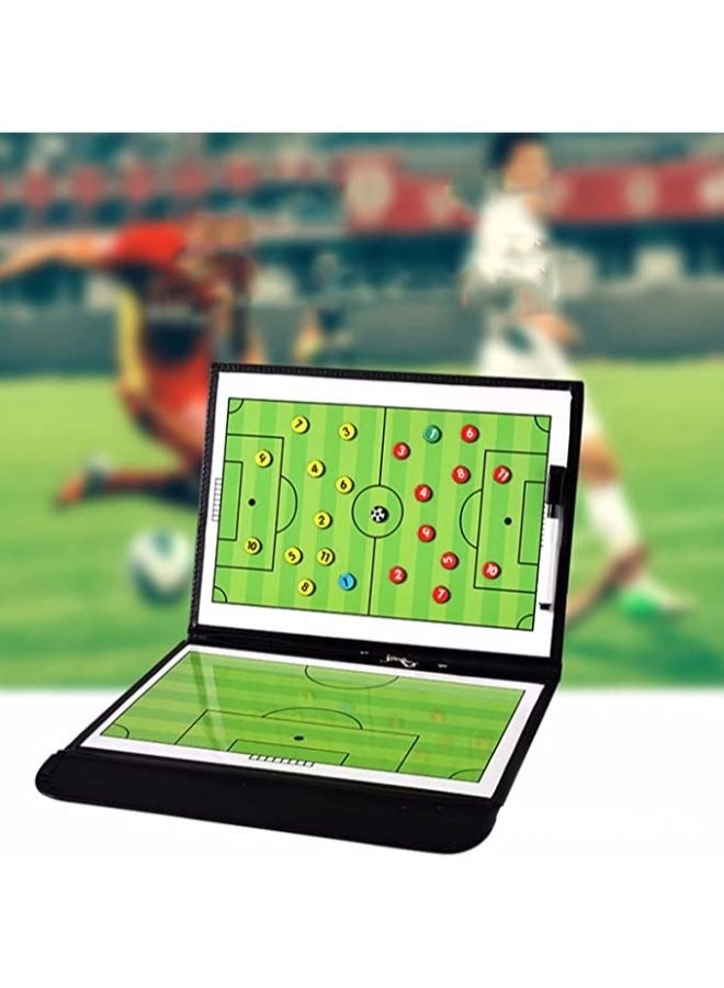 Football Magnetic Tactic Board Soccer Coaching Clipboard Board Soccer Training Equipment - Image 1