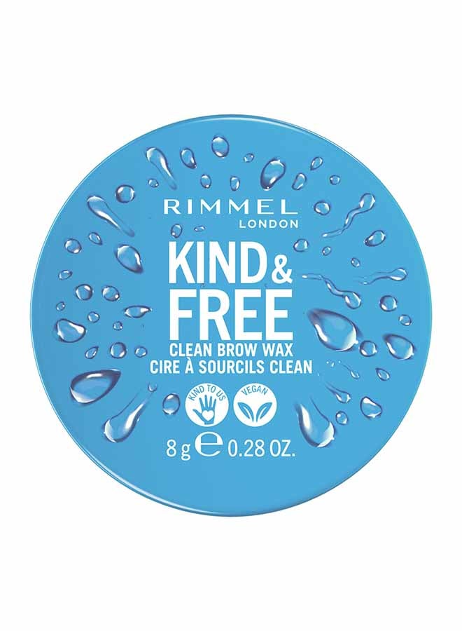 RIMMEL LONDON Kind And Free Universal Natural Brow Wax clear  - Image 2