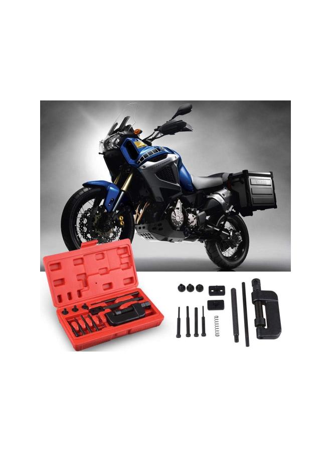 Generic Chain Brake Tool,13PCS Chain Breaker Cutter Riveter Tool Kit W/Carrying Case,  for Motorcycle Dirt-Bike  - Image 2