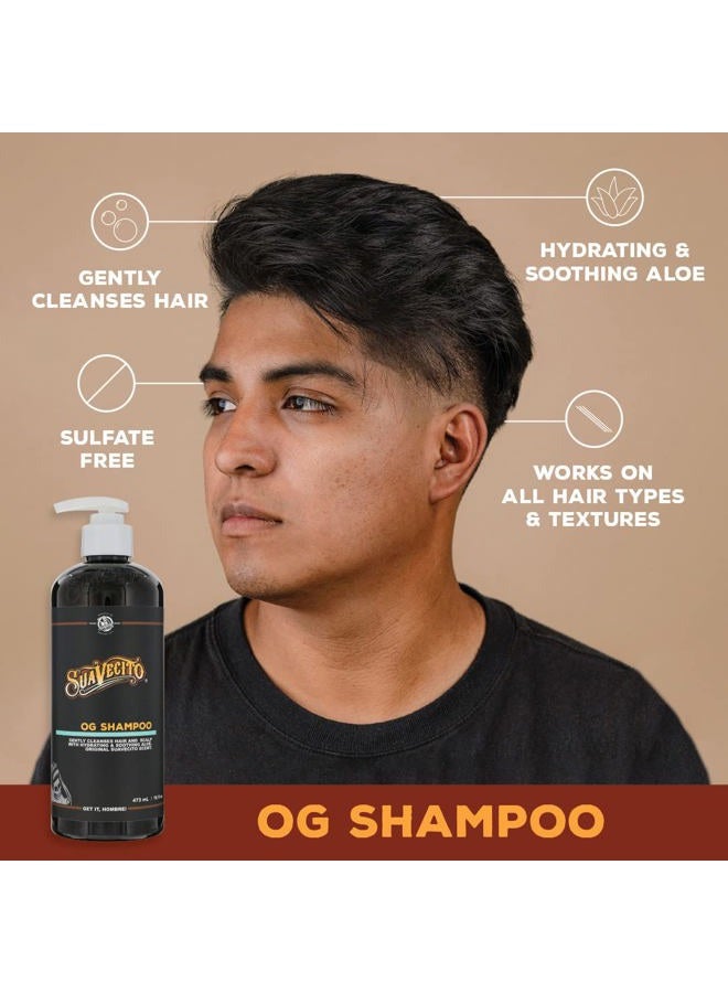 SUAVECITO Hair & Body Essentials Bundle: Matte Hair Styling Pomade, Moisturizing Body Soap, Hydrating Shampoo & Nourishing Conditioner… - Image 3