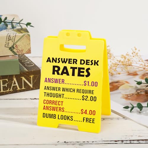 MBL Funny Gag Office Decor - White Elephant Gifts Christmas Stocking Stuffers Xmas Fun Cubicle Accessories Decoration Plaque Desk Sign Gift for Men Woman Boss Lady Coworker Team Employee Appreciation - Image 5