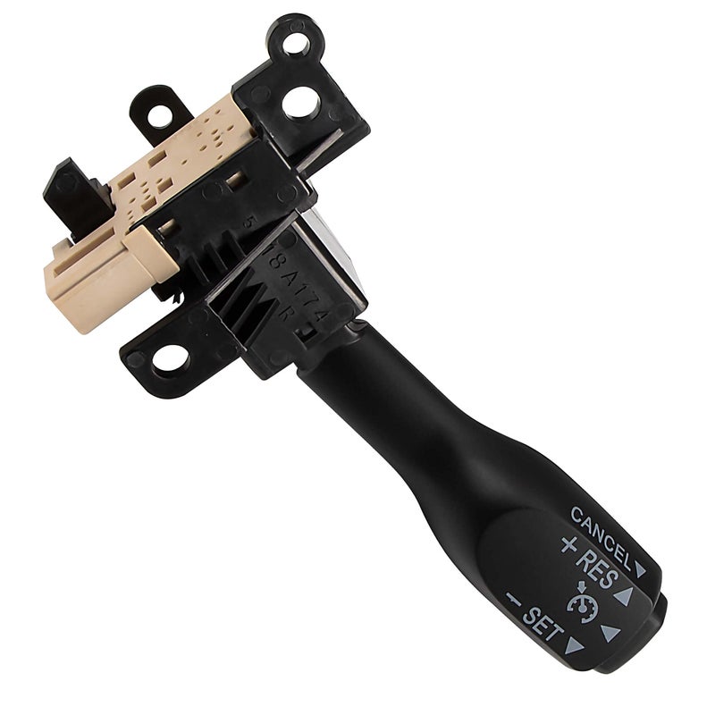 NFSpeeding Automotive Cruise Control Switches Fits 2001-2023 Corolla Camry Highlander RAV4 Matrix Tundra for Tacoma 4Runner Tundra RAV4 Sienna Avalon, Replaces # 84632-34011(Black) - Image 3