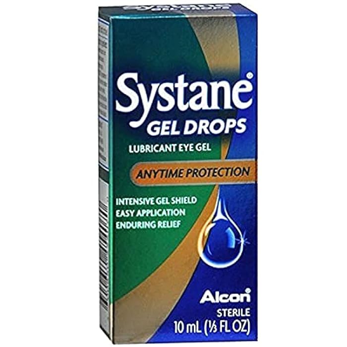 ALCON Systane Liquid Gel Drops, Anytime Protection 0.33 fl oz (10 ml)