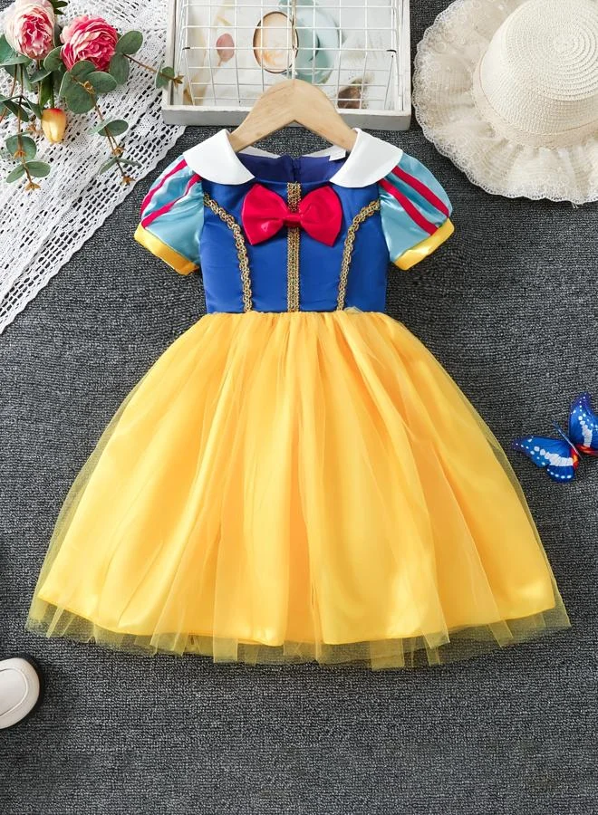 Take Two Take Two Snow White Short Sleeve Knee Length Dress