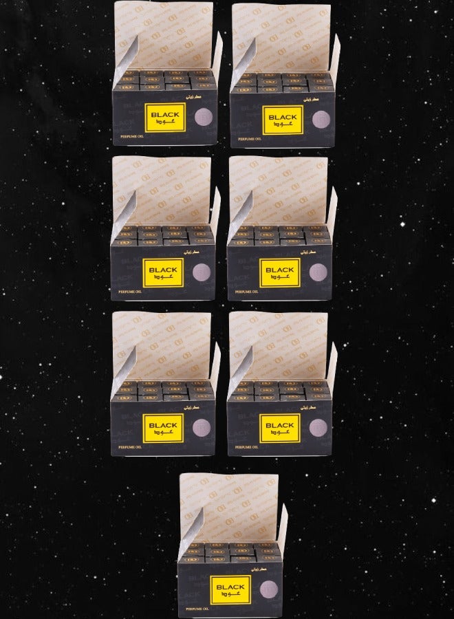 بانافع 84 قطع عطر بلاك عود زيتي 3 مل - Image 1
