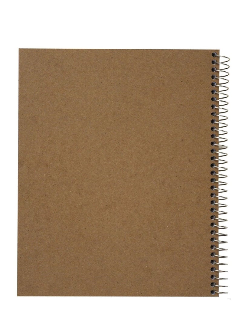 Exceed 1-Subject Single Line Spiral Notebook Red Cover - Image 3