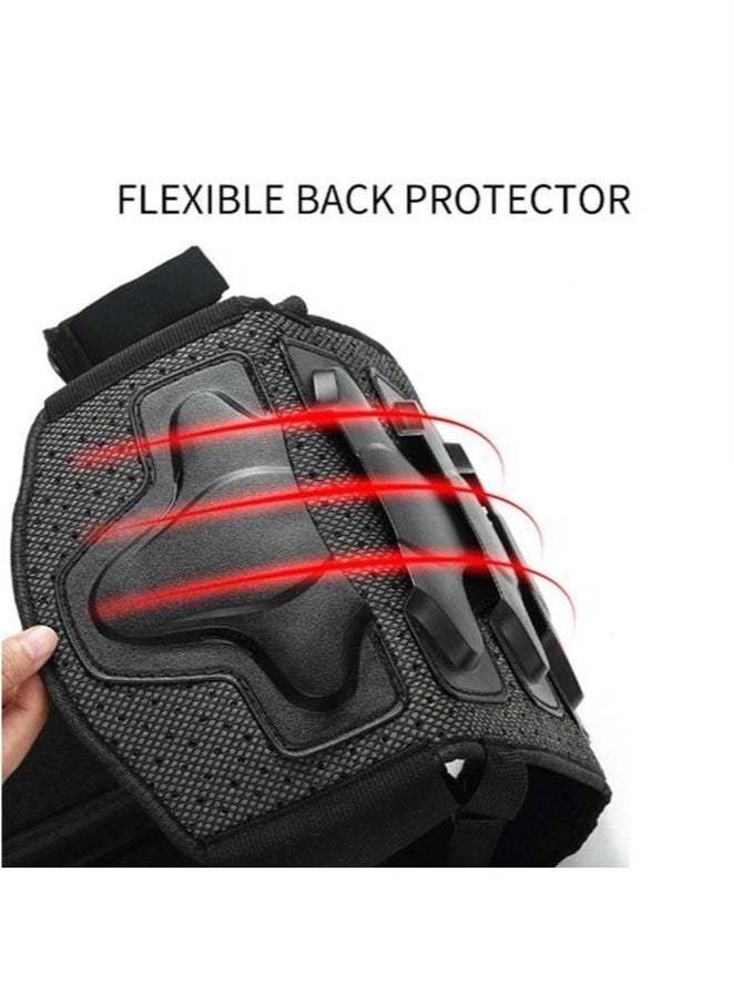 عربست ٥ قطع من معدات حماية الدراجات النارية للأطفال، قابلة للتعديل، لحماية الصدر والعمود الفقري والظهر والكتف والذراع والكوع والركبة.٥ قطع من معدات حماية الدراجات النارية للأطفال، قابلة للتعديل، لحماية الصدر والعمود الفقري والظهر والكتف والذراع والكوع والركبة. - Image 5