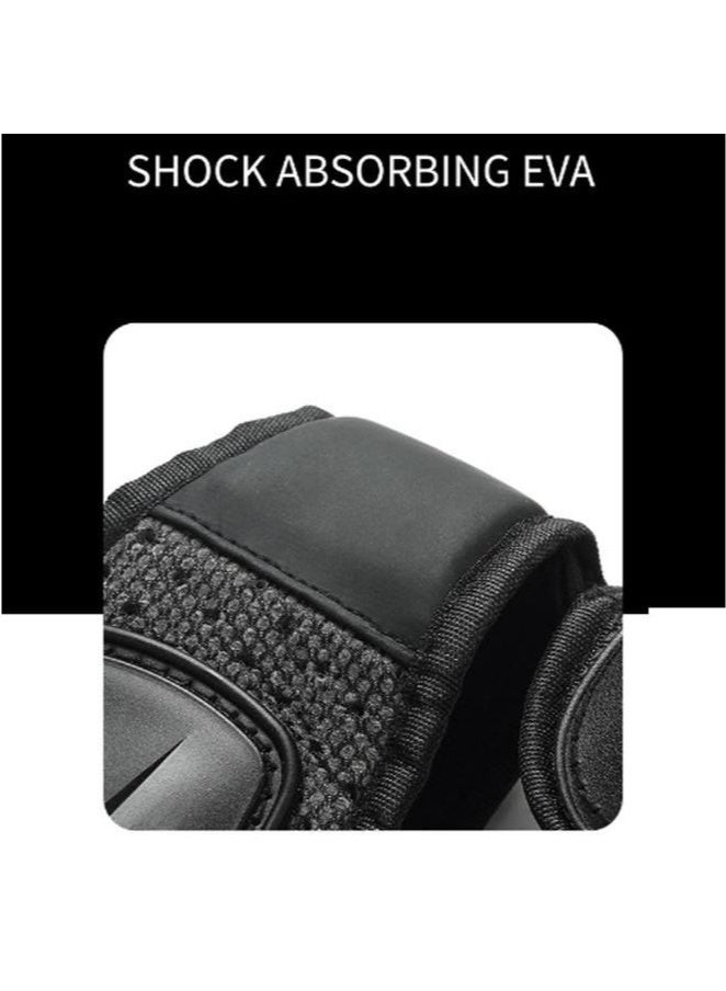 عربست ٥ قطع من معدات حماية الدراجات النارية للأطفال، قابلة للتعديل، لحماية الصدر والعمود الفقري والظهر والكتف والذراع والكوع والركبة.٥ قطع من معدات حماية الدراجات النارية للأطفال، قابلة للتعديل، لحماية الصدر والعمود الفقري والظهر والكتف والذراع والكوع والركبة. - Image 4