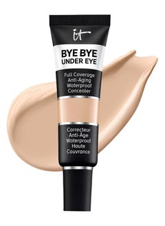 IT COSMETICS Bye Bye Under Eye, Full Coverage Anti-Aging Waterproof Concealer, Highly Pigmented and Water-Resistant with Long-Wearing Finish, Medium 20.0 (12ml)  - Image 1