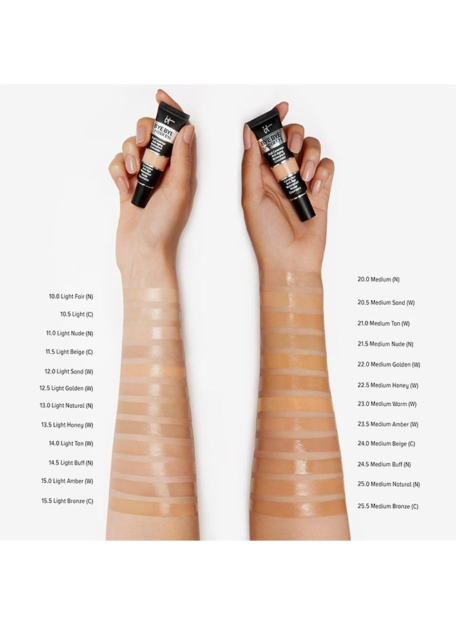 IT COSMETICS - Bye Bye Under Eye, Full Coverage Anti-Aging Waterproof Concealer, Highly Pigmented and Water-Resistant with Long-Wearing Finish, Medium 20.0 (12ml) - Image 1