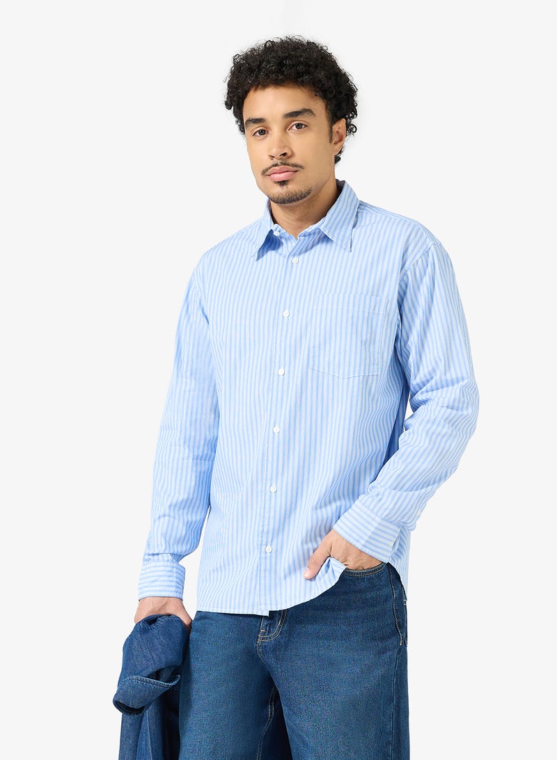 جاك اند جونز قميص بوبلين بأكمام طويلة - Image 1