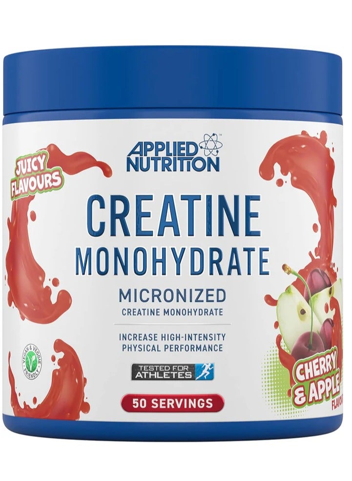 Applied Nutrition Creatine Monohydrate Micronized Powder 250 Gm Cherry And Apple - Image 1