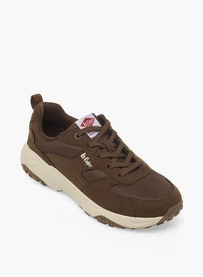 لي كوبر Men Textured Lace-Up Sport Shoe