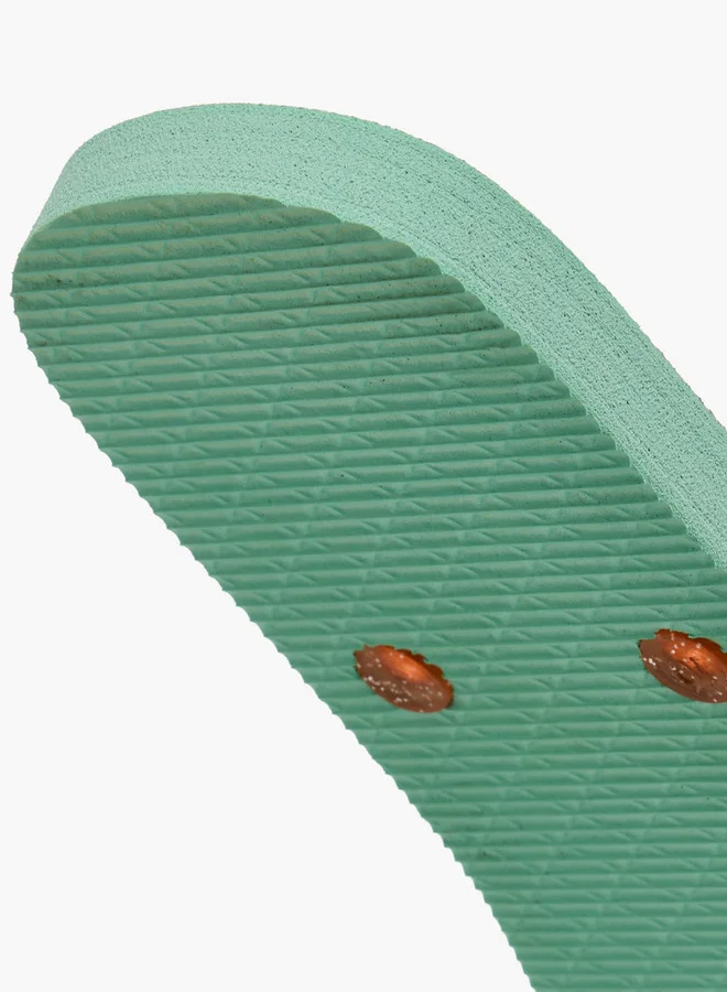 Flora Bella By Shoexpress GREEN Flora Bella Women Printed Flip-Flops for Women | Best Price UAE