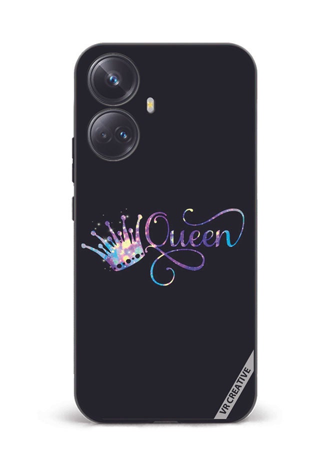 VR CREATIVE Protective Case Cover For Realme 10 Pro Plus Queen Design Multicolour - Image 1
