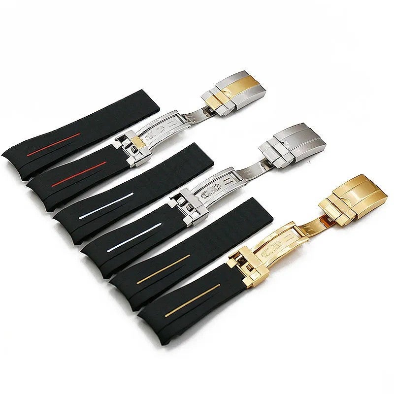 Bluejw 18mm 20mm 22mm Silicon Watch Strap Display Replaceable Band Watches Quick Release Strap Watches - Image 4