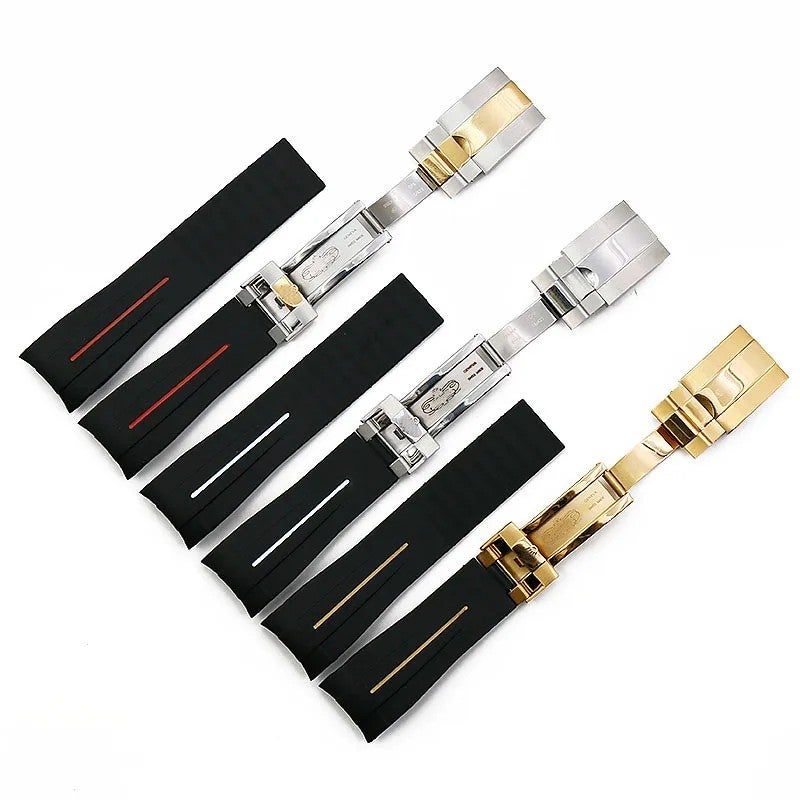 Bluejw 18mm 20mm 22mm Silicon Watch Strap Display Replaceable Band Watches Quick Release Strap Watches - Image 5