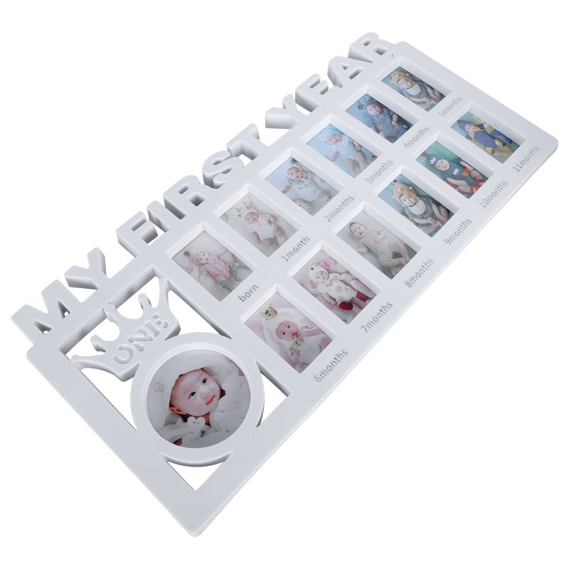 Large Picture Frame 12 Month Baby Picture Frame - Image 1