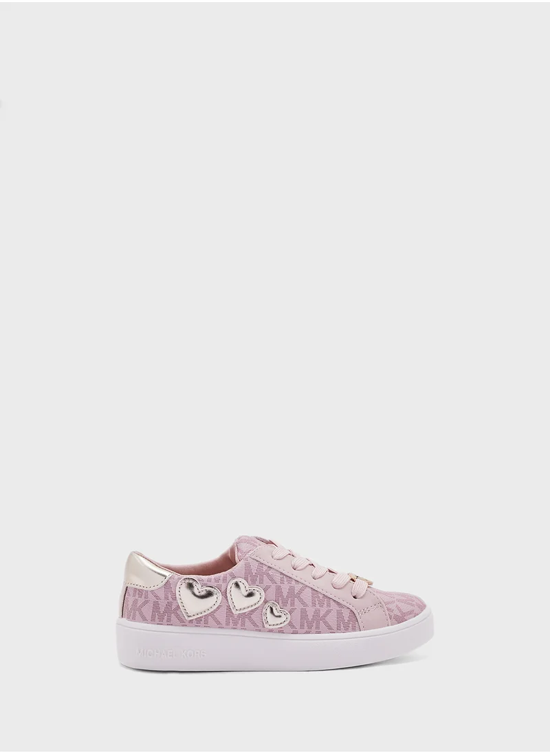 مايكل كورس Kids Olympia Low Top Sneakers